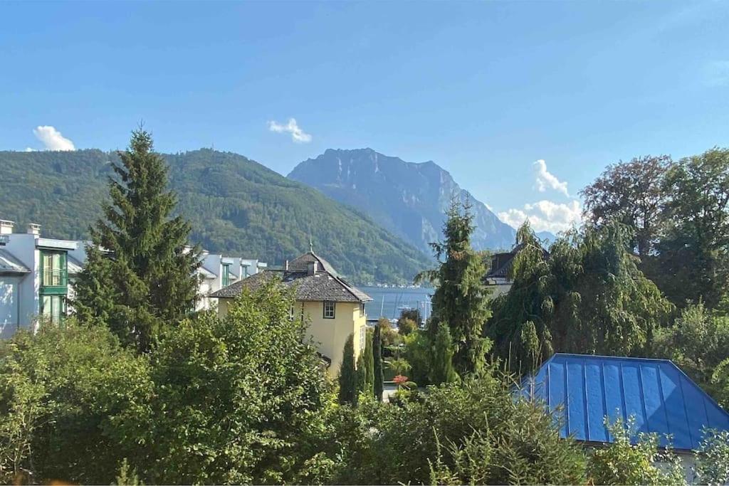 Zentrale Wohnung Gmunden Alte Baeckerei ภายนอก รูปภาพ