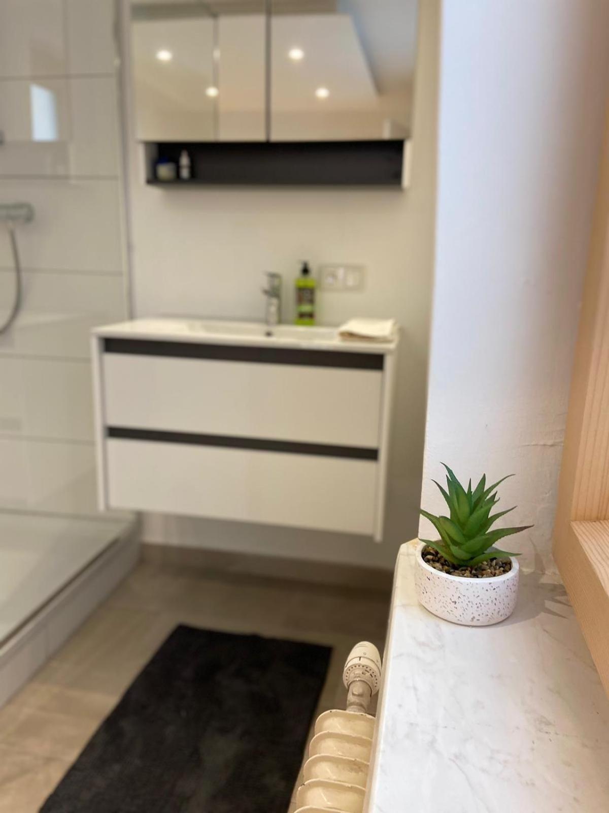 Zentrale Wohnung Gmunden Alte Baeckerei ภายนอก รูปภาพ