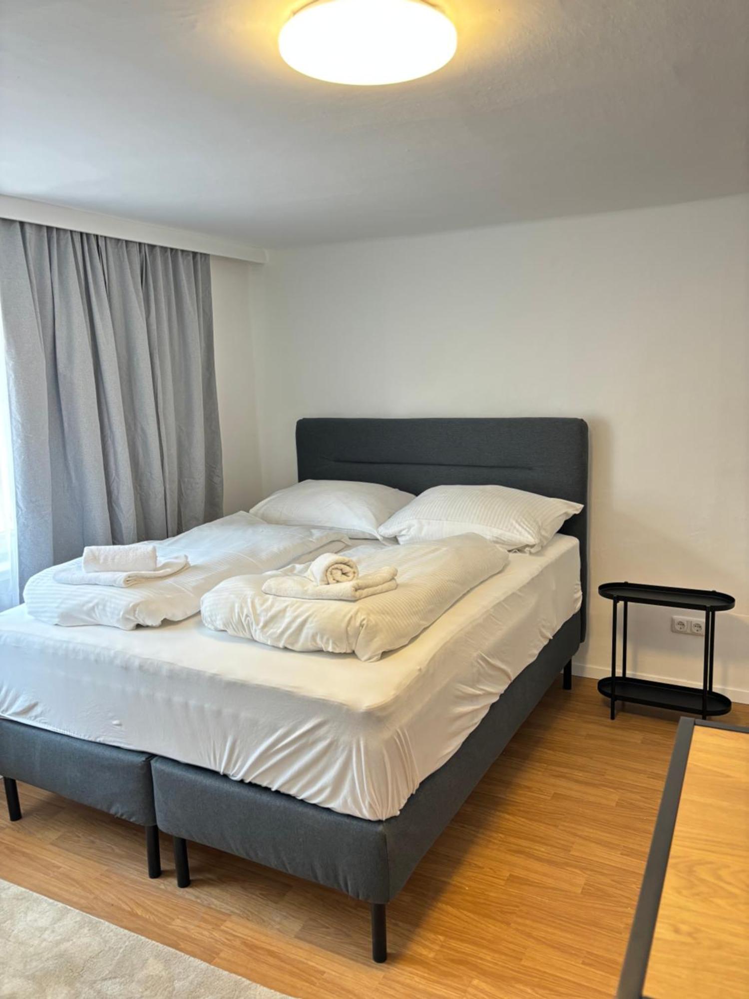 Zentrale Wohnung Gmunden Alte Baeckerei ภายนอก รูปภาพ